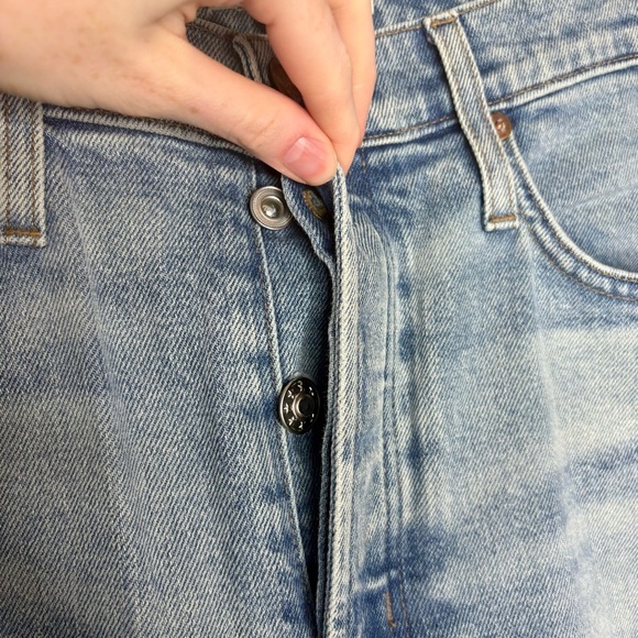 Madewell Rivet & Thread Perfect Vintage Jeans in Ryerson Wash Women’s Size 29 - Picture 5 of 9